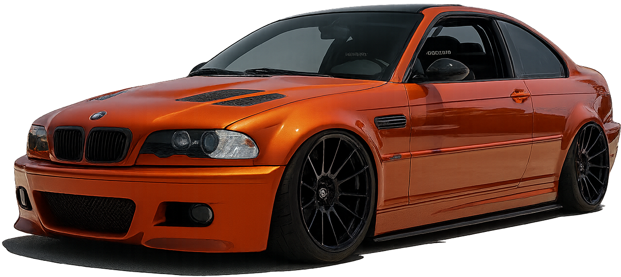 M3swizz BMW e46 m3 Royal auto center & collision no background